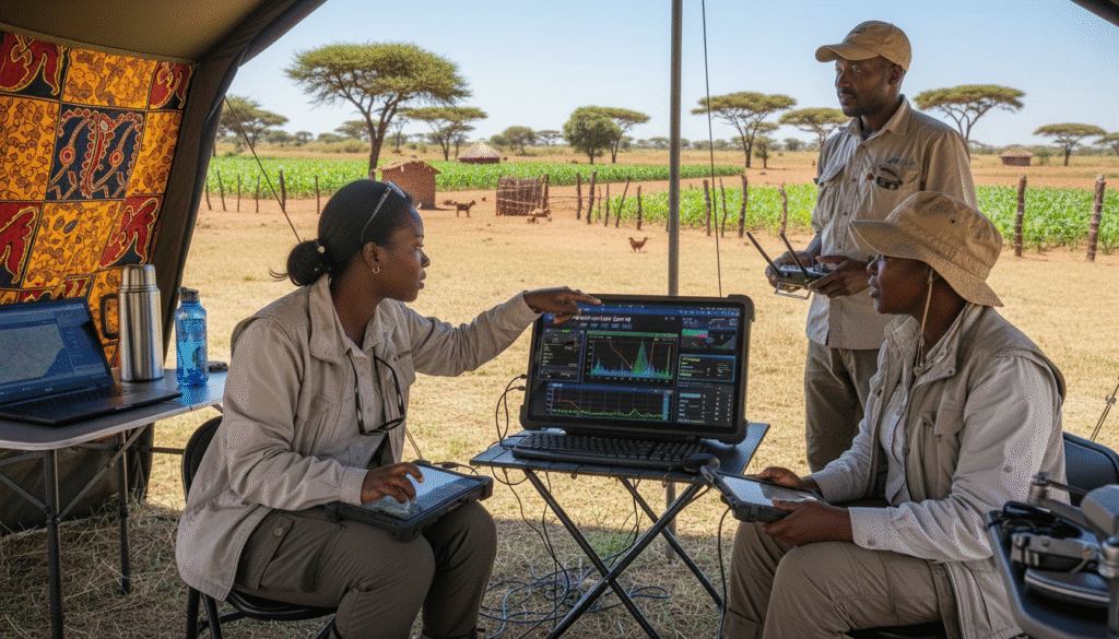 Ethical AI for rural Africa empowering communities through smarter data collection and analysis in future research and AI collaborations.