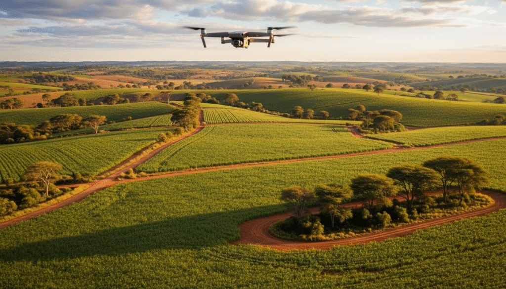 Ethical AI for rural Africa empowering communities through smarter data collection and analysis in agriculture with drones and AI monitoring.